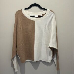 Two-Toned Long Sleeve Shirt